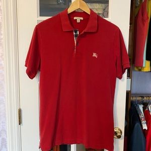 Burberry Piqué Polo Shirt